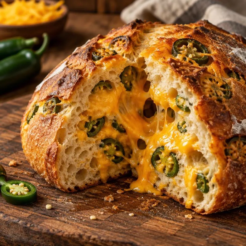 Jalapeño + Cheddar Sourdough